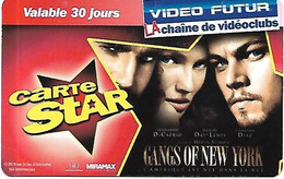 @+  Carte VIDEO FUTUR STAR - Gangs Of New York - Video Futur