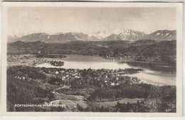 C3887) PÖRTSCHACH Am Wörthersee - Straße Richtung Ort Mit Blick über See U. Pritschitz 1929 - Pörtschach