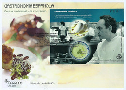 FDC - GASTRONOMIA ESPAÑOLA - AÑO 2014 - Nº EDIFIL 4885 - FDC