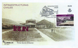 FDC - INFRAESTRUCTURAS CIVILES - AÑO 2014 - Nº EDIFIL 4913 - FDC