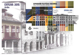 FDC - EXFILNA 2015 - AÑO 2015 - Nº EDIFIL 4956 - FDC