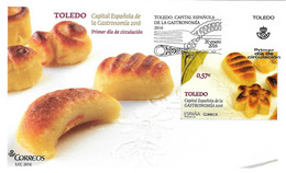 FDC - CAPITAL ESPAÑOLA DE GASTRONOMIA - AÑO 2016 - Nº EDIFIL 5023 - FDC