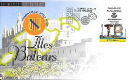 FDC - 12 MESES 12 SELLOS - AÑO 2017 - Nº EDIFIL 5112 - FDC