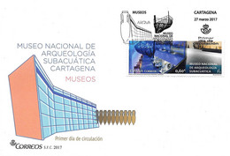 FDC - MUSEOS - AÑO 2017 - Nº EDIFIL 5132 - FDC