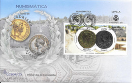 FDC - NUMISMATICA - AÑO 2017 - Nº EDIFIL 5178 - FDC