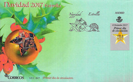 FDC - NAVIDAD - AÑO 2017 - Nº EDIFIL 5180 - FDC