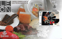 FDC - GASTRONOMIA - AÑO 2018 - Nº EDIFIL 5203 - FDC