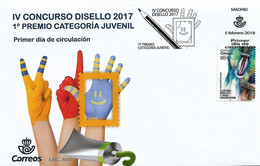 FDC - DISELLO 2018 - AÑO 2018 - Nº EDIFIL 5207 - FDC