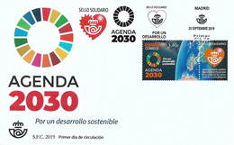 FDC - SELLO SOLIDARIO - AÑO 2019 - Nº EDIFIL 5342 - FDC