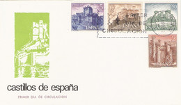 FDC - CASTILLOS ESPAÑA - AÑO 1967 - Nº EDIFIL 1809-15 - FDC