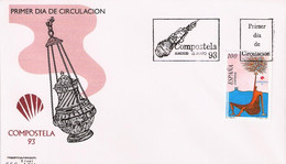 FDC - COMPOSTELA'93 - AÑO 1993 - Nº EDIFIL 3258 SH - FDC