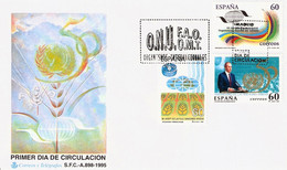 FDC - ORGANISMOS INTERN - AÑO 1995 - Nº EDIFIL 3382-84 - FDC