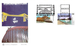 FDC - ESTRUCTURA METAL. - AÑO 1997 - Nº EDIFIL 3479-80 - FDC