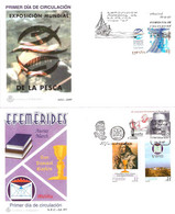 FDC - EFEMERIDES - AÑO 1997 - Nº EDIFIL 3505-07 - FDC