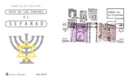 FDC - CAMINOS SAFARAD - AÑO 1997 - Nº EDIFIL 3522-23 - FDC