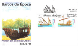 FDC - BARCOS DE EPOCA - AÑO 1998 - Nº EDIFIL 3540-41 - FDC