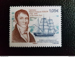 Fsat 2021 Taaf Antarctic Capitaine Pierre François Peron Ile Saint Paul 1v Mnh - Unused Stamps