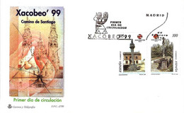 FDC - AÑO COMPOSTELANO - AÑO 1999 - Nº EDIFIL 3619-20 - FDC