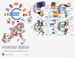 FDC - PAISES EURO - AÑO 1999 - Nº EDIFIL 3632-43 - FDC