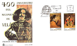 FDC - DIEGO VELAZQUEZ - AÑO 1999 - Nº EDIFIL 3658-59 - FDC