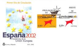 FDC - ESPAÑA 2002 - AÑO 2002 - Nº EDIFIL 3865-66 - FDC