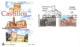 FDC - CASTILLOS - AÑO 2002 - Nº EDIFIL 3889-90 - FDC