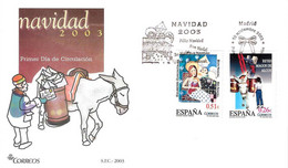 FDC - NAVIDAD - AÑO 2003 - Nº EDIFIL 4031-32 - FDC