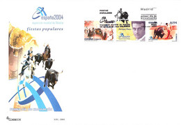 FDC - MUNDIAL FILATELIA ESPAÑA 2004 - AÑO 2004 - Nº EDIFIL 4089-90 - FDC