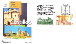 FDC - CASTILLOS - AÑO 2004 - Nº EDIFIL 4097-99 - FDC