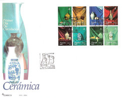 FDC - CERAMICA - AÑO 2004 - Nº EDIFIL 4102-09 - FDC