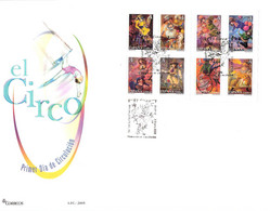 FDC - EL CIRCO - AÑO 2005 - Nº EDIFIL 4133-40 - FDC