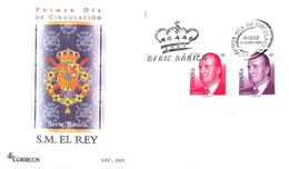 FDC - JUAN CARLOS I - AÑO 2005 - Nº EDIFIL 4145-46 - FDC