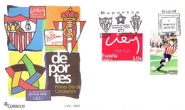 FDC - DEPORTES - AÑO 2005 - Nº EDIFIL 4156-57 - FDC