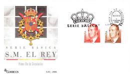 FDC - JUAN CARLOS I - AÑO 2006 - Nº EDIFIL 4207-08 - FDC