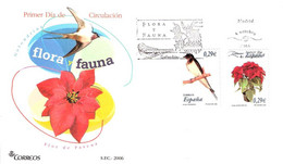 FDC - FLORA Y FAUNA - AÑO 2006 - Nº EDIFIL 4216-17 - FDC