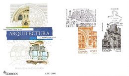 FDC - ARQUITECTURA - AÑO 2006 - Nº EDIFIL 4243-46 - FDC