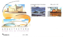 FDC - ARQUITECTURA - AÑO 2006 - Nº EDIFIL 4247-48 - FDC