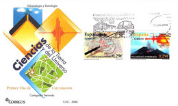 FDC - CIENCIA TIERRA Y UNIVERSO - AÑO 2006 - Nº EDIFIL 4254-55 - FDC