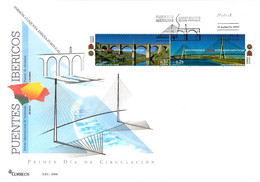 FDC - PUENTES IBERICOS - AÑO 2006 - Nº EDIFIL 4263-64 - FDC