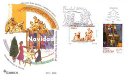 FDC - NAVIDAD - AÑO 2006 - Nº EDIFIL 4278-79 - FDC