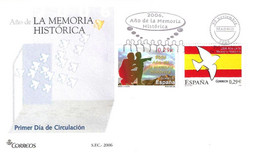 FDC - AÑO MEMORIA HISTORICA - AÑO 2006 - Nº EDIFIL 4286-87 - FDC