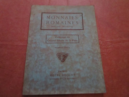 MONNAIES ROMAINES - MONNAIES BYZANTINES - Catalogue 36 Pages Descriptives + 12 Planches Illustrées - Livres & Logiciels