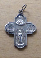 Croix Centenaire De Lourdes 1858 - 1958 - Religion & Esotérisme