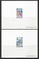 ANDORRE ANNEE 1977 N°261,262 EPREUVES DE LUXE NEUFS** MNH TB - Unused Stamps