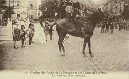 CPA - Cortège Des Fables De La Fontaine - Le Soleil Des Grenouilles - Elsene - Ixelles