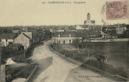 CPA - Champigny - Vue Générale - Champigny