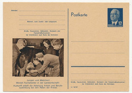 ALLEMAGNE - Entier (CP) 12pf Präsident Wilhelm Pieck, Jungen Und Mädchen !, Neuve - Postkarten - Ungebraucht