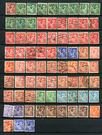 Lot De 75 Timbres Oblitérés Type  IRIS - Pour étude - 1939-44 Iris