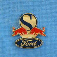 1 PIN'S //  ** SAUBER RED BULL FORD / TEAM F1 ** . (Red Bull-Sauber Geiterkinden) - Ford