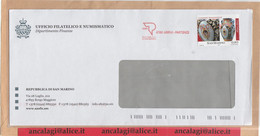 SAN MARINO 2015 - St.Post.098 - Busta Ordinaria Affrancata Con 1v. In € 0,85 - Vedi Descrizione - - Lettres & Documents